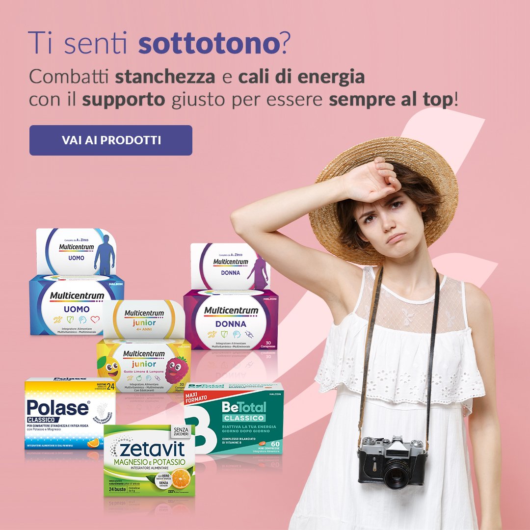 integratori stanchezza