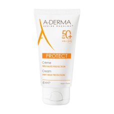 Aderma A-D Protect Crema Solare Protezione Molto Alta 50+