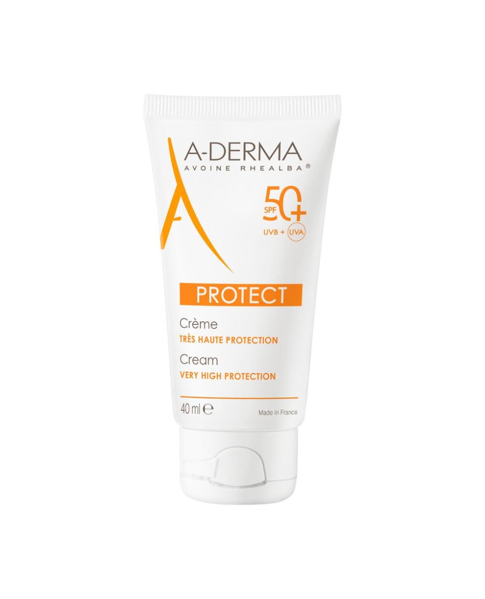 Aderma A-D Protect Crema Solare Protezione Molto Alta 50+