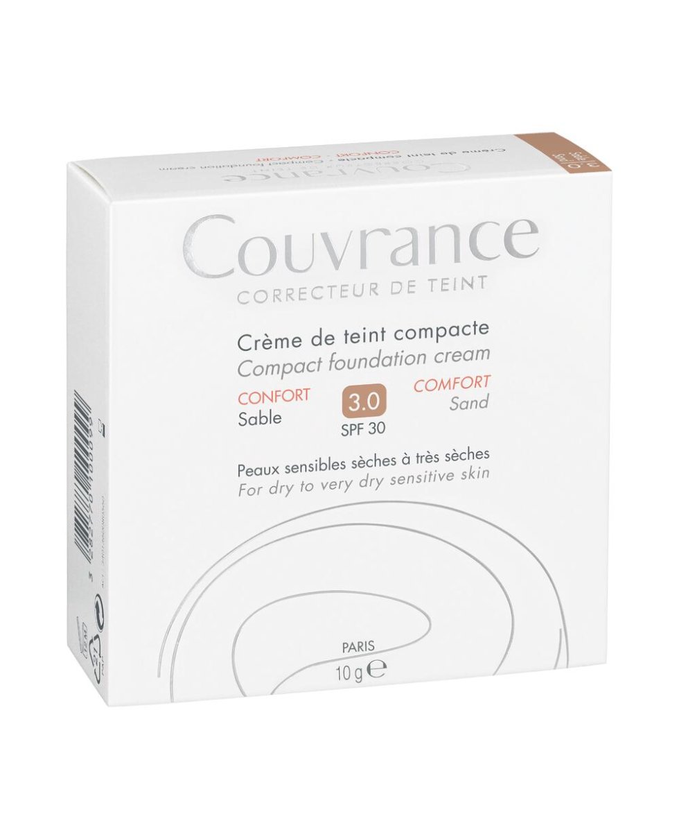 Avene Couvrance Fondotinta Sabbia 3.0 Effetto Comfort Pelli Secche 10g