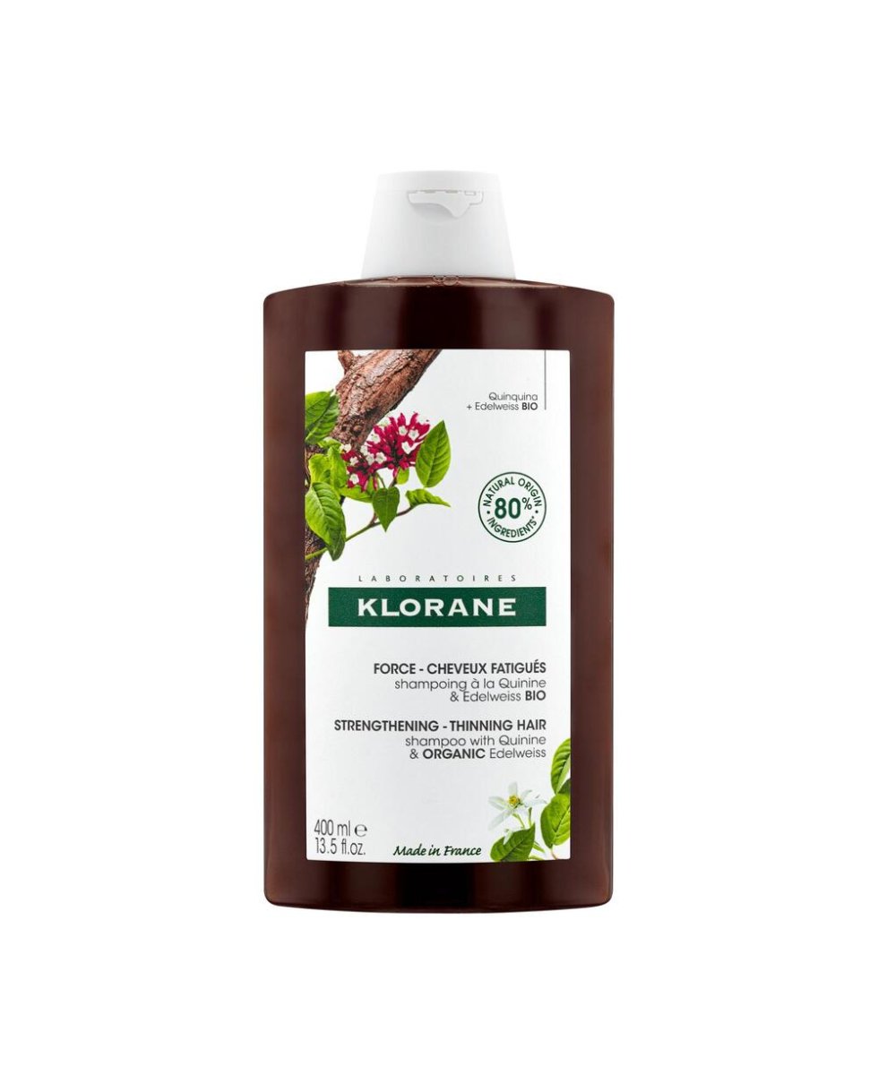 Klorane Shampoo Chinina E Stella Alpina Bio 400ml