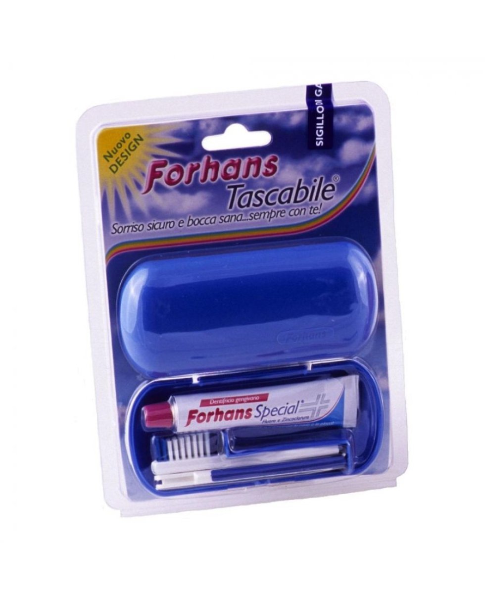 Forhans Spazzolino + Dentifricio Travel Kit