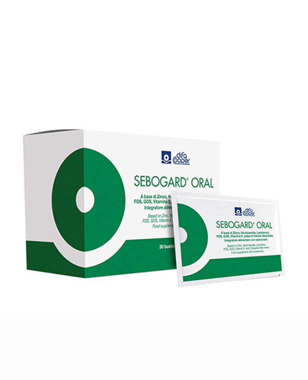 Sebogard Oral Integratore Per Seborrea e Acne 30 Bustine