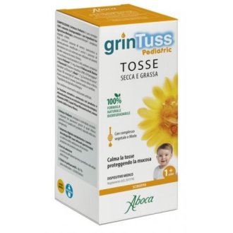 GRINTUSS PEDIATRIC SCIROPPO TOSSE SECCA E GRASSA 180g