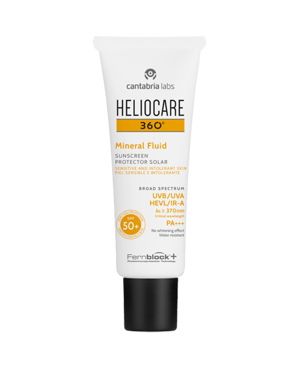 Heliocare 360° Mineral Fluid Protezione Solare Viso SPF 50+