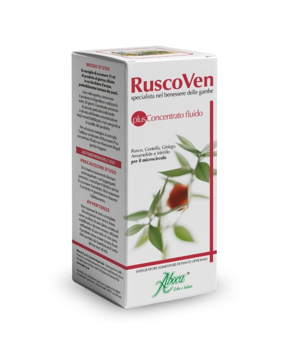 Aboca Ruscoven Plus Concentrato Fluido 200G