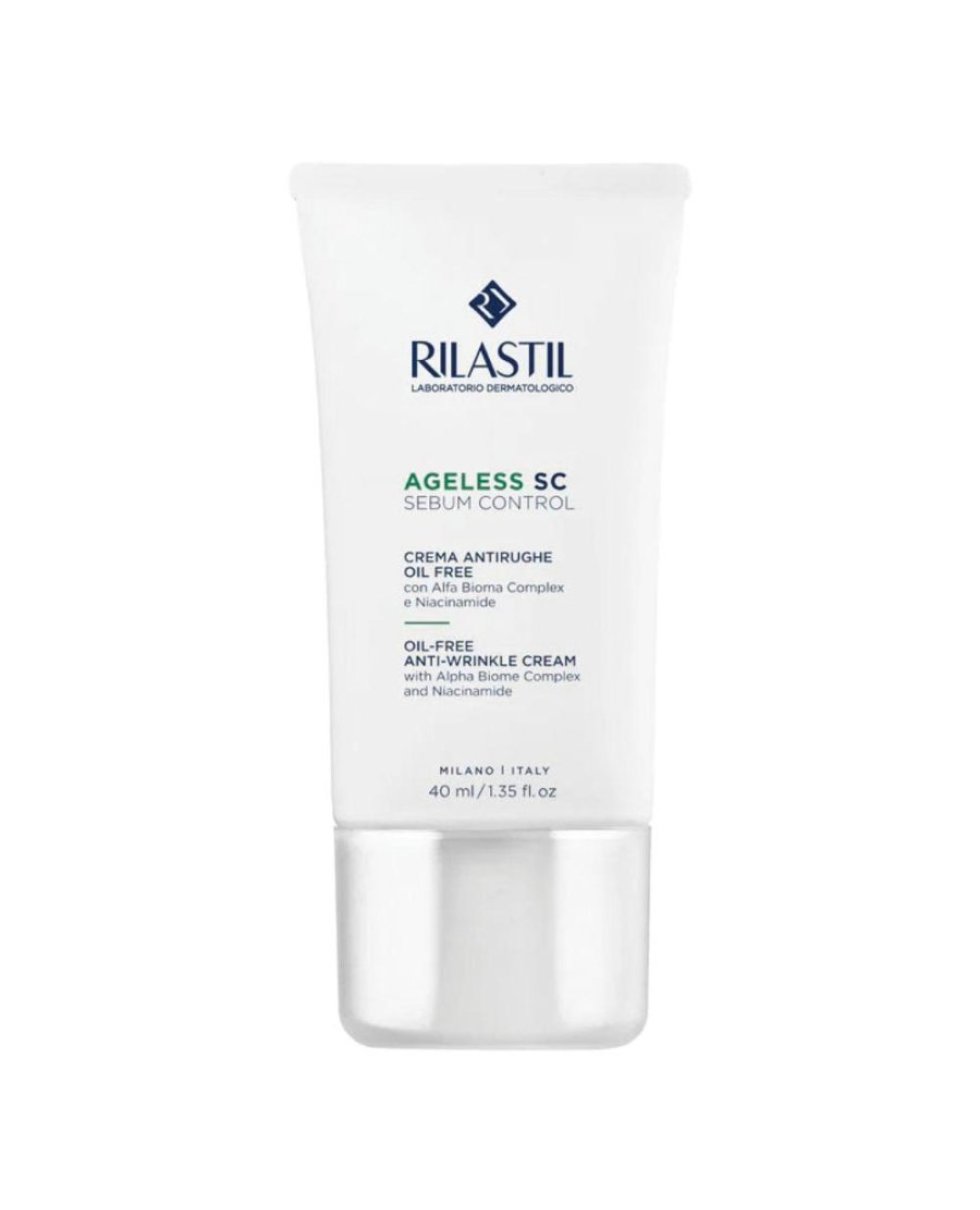 Rilastil Ageless Sc Sebum Control Crema Antirughe 40Ml