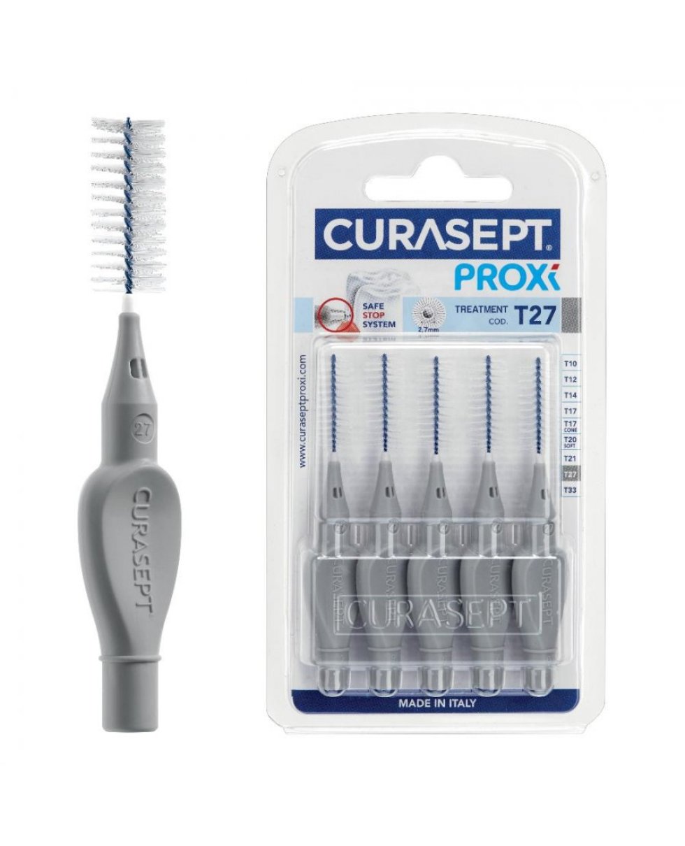 Curasept Proxi Scovolino T27 Grigio 6 Pezzi