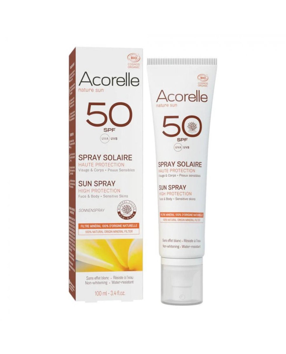 Acorelle Spray Solare Bio Spf50 100Ml