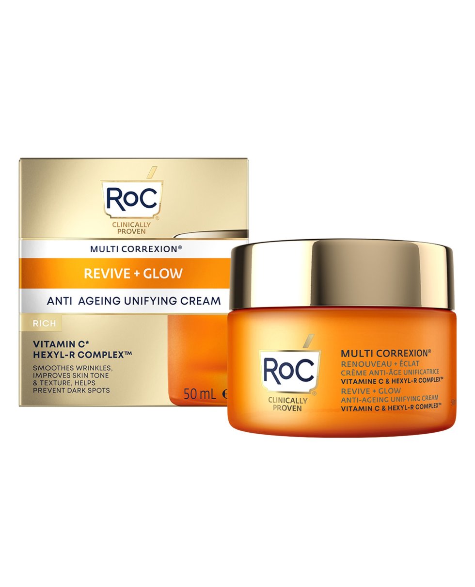 Roc Multi Correxion Revive + Glow Crema Viso Uniformante 50 ml