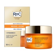 Roc Multi Correxion Revive + Glow Crema Viso Gel Illuminante 50 ml