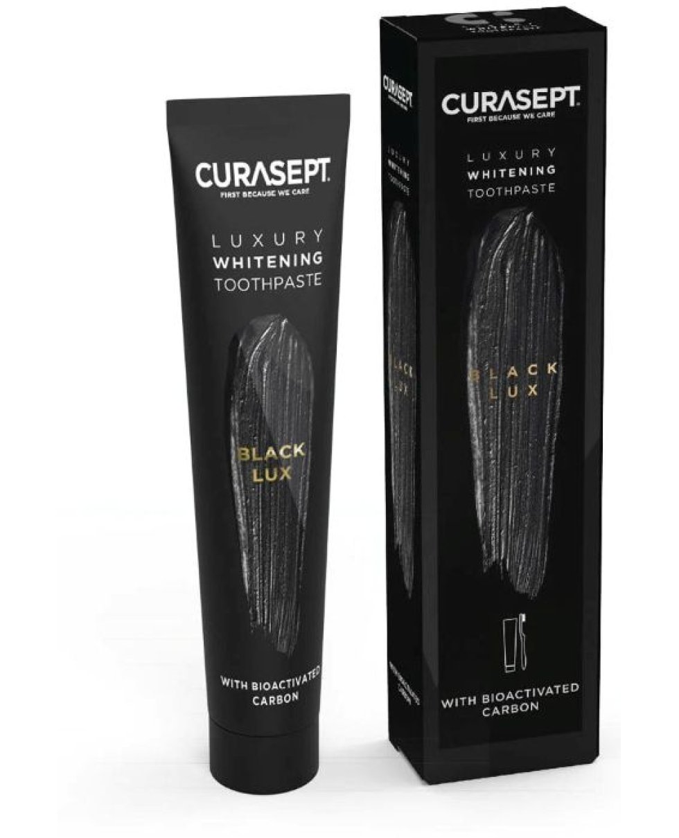 Curasept Black Luxury Whitening Dentifricio 75Ml