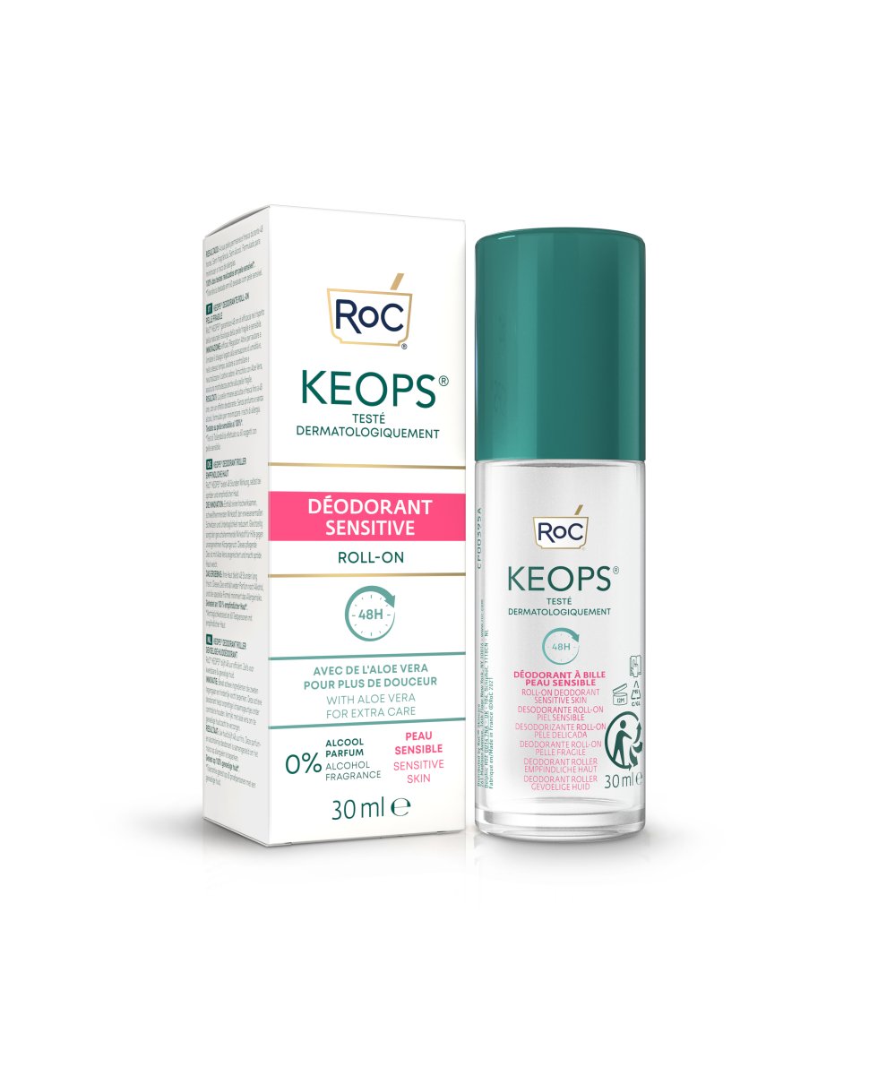 Roc Keops Deodorante Roll-On 48H Senensitive