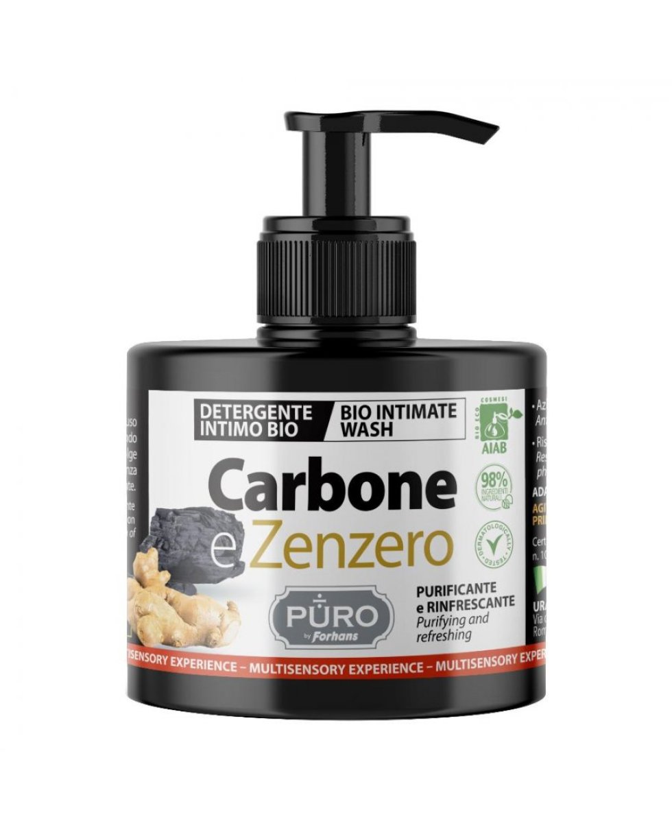 Forhans Puro Detergente Intimo Carbone E Zenzero