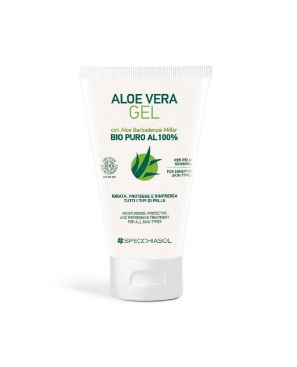 Aloe Vera Gel Bio Puro 100% Tubetto 150Ml