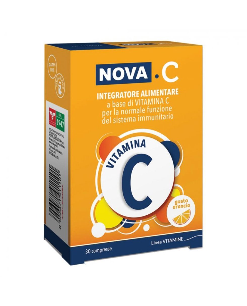 Nova C 30 Compresse Integratore Alimentare Difese Immunitarie