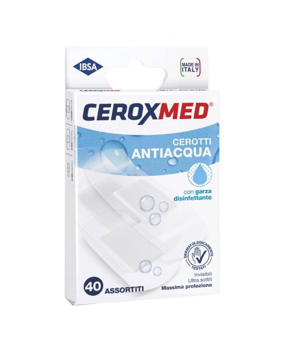 Ceroxmed Cerotto Antiacqua  40 Pezzi