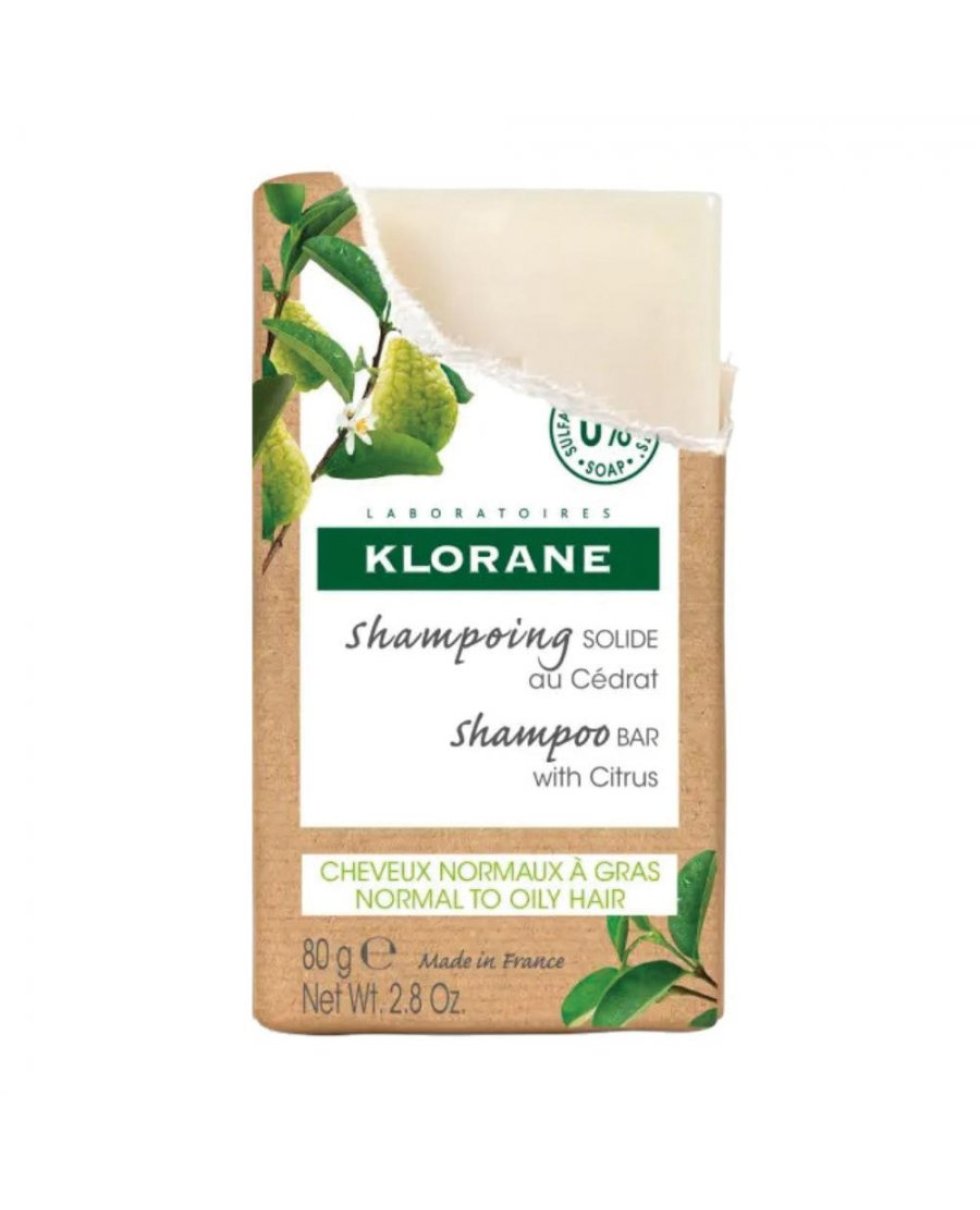 Klorane Shampoo Solido Al Cedro 80G