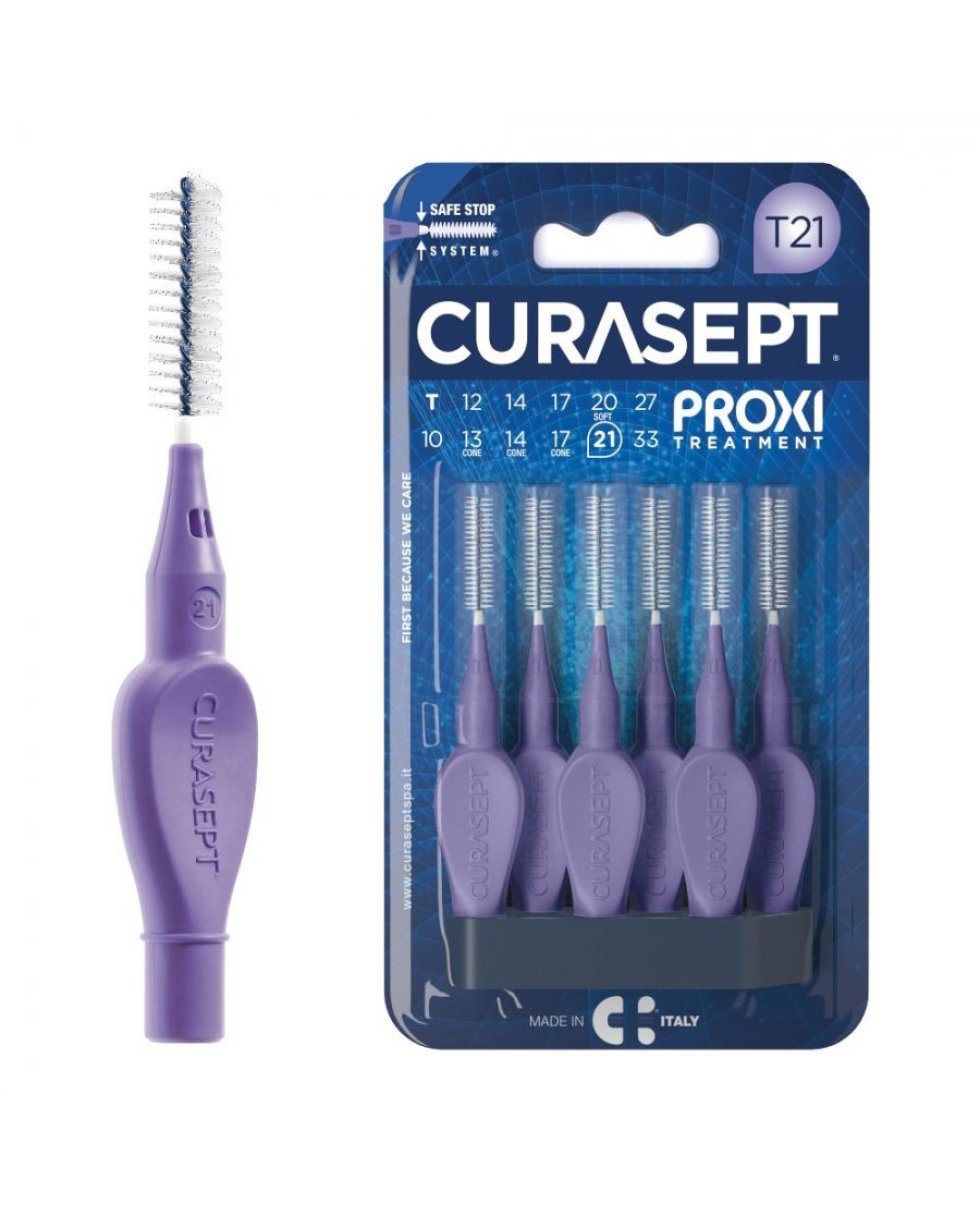 Curasept Proxi T21 Scovolino Viola 6 Pezzi