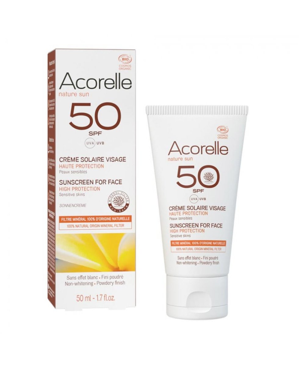 ACORELLE CREMA SOLARE VISO BIO