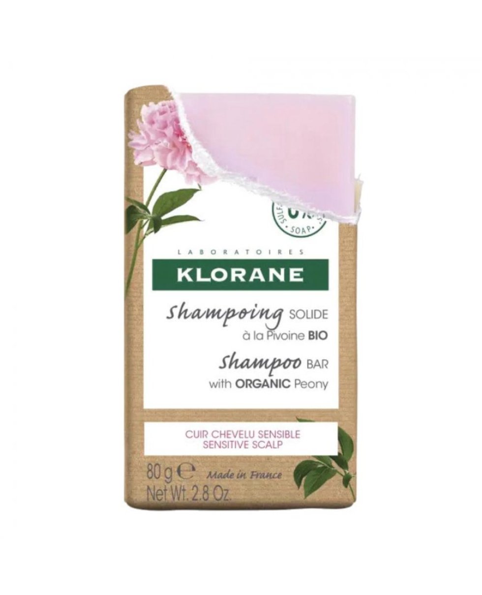 Klorane Shampoo Solido Alla Peonia 80G