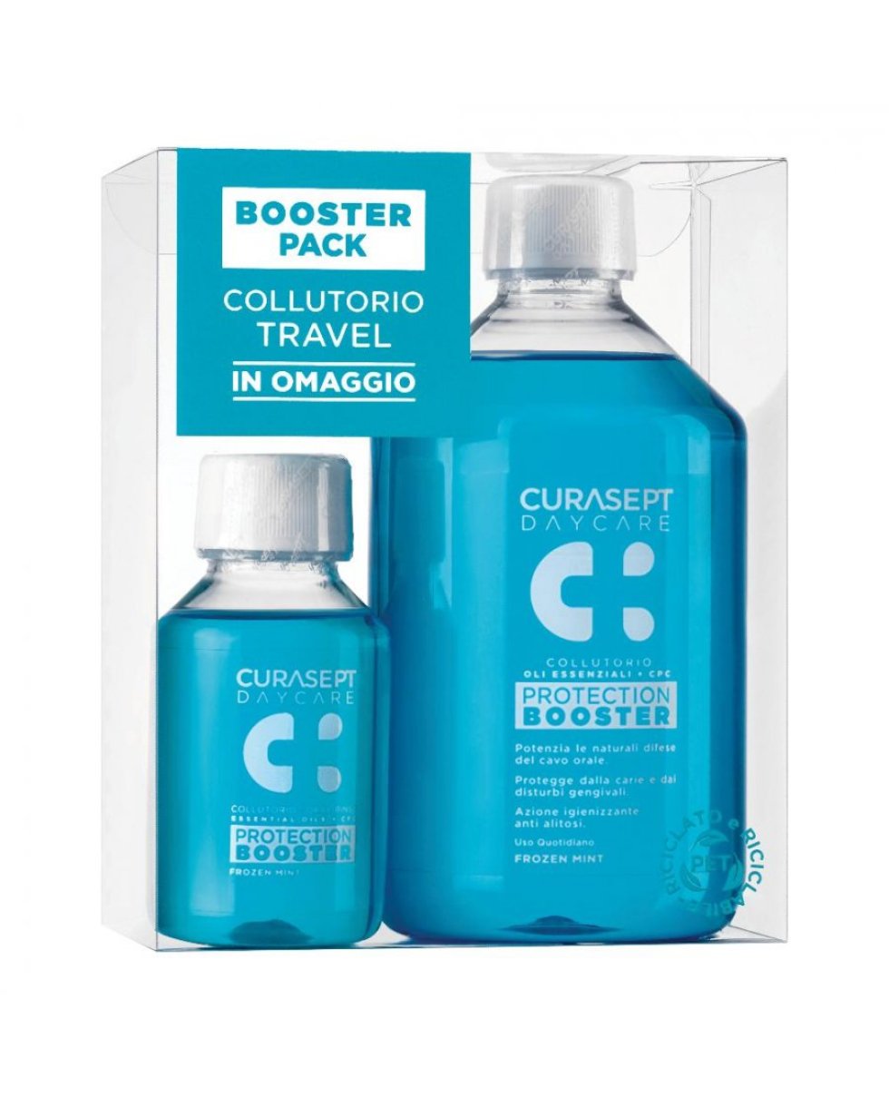 Curasept Daycare Collutorio Frozen Mint 500Ml 2Pz