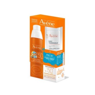 Avene Spray Bambini Spf 50+ 200Ml + Acqua Termale 50Ml