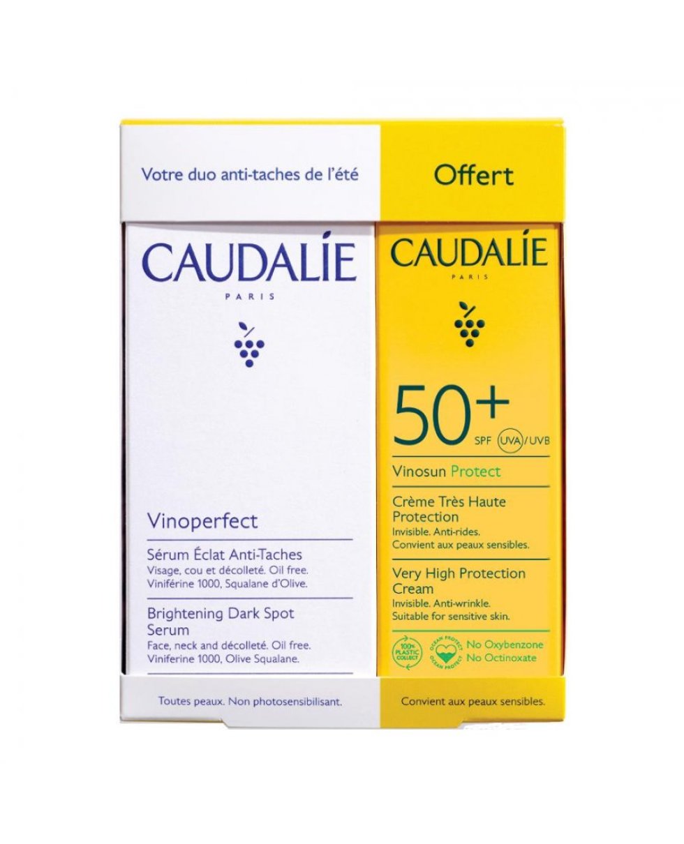 Cofanetto Vinoperfect Anti Macchie + Visosun Spf50
