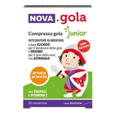 Nova Gola Junior Arancia 20 Compresse