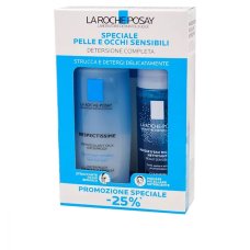 La Roche Posay Respectissime Struccante Occhi Bifasico + Mousse Micellare Detergente Bipack