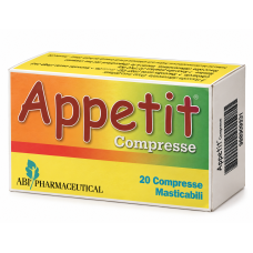 Appetit 20 Compresse Masticabili - Integratore Alimentare Appetit 20 Compresse Masticabili - Integratore Alimentare