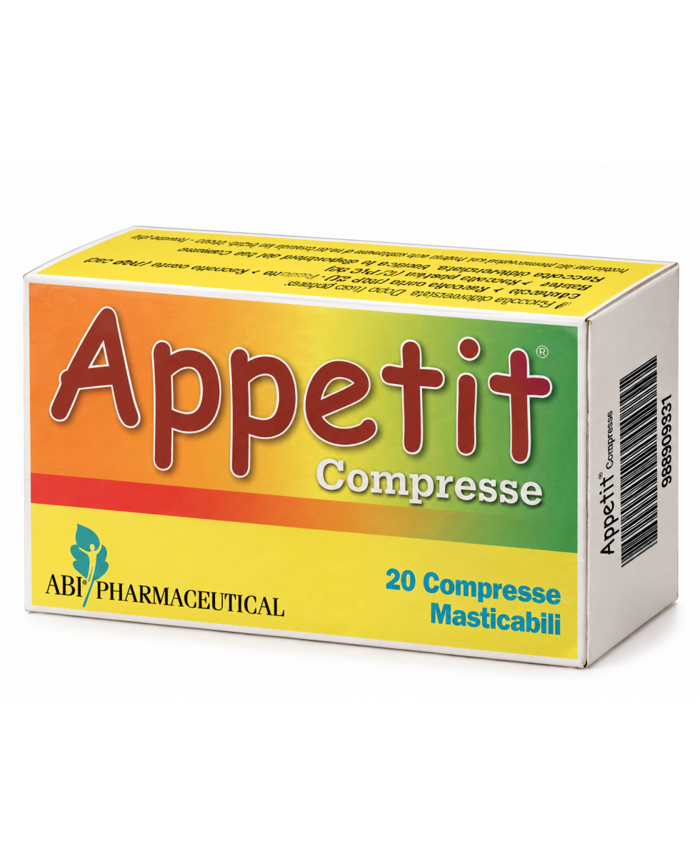 Appetit 20 Compresse Masticabili - Integratore Alimentare