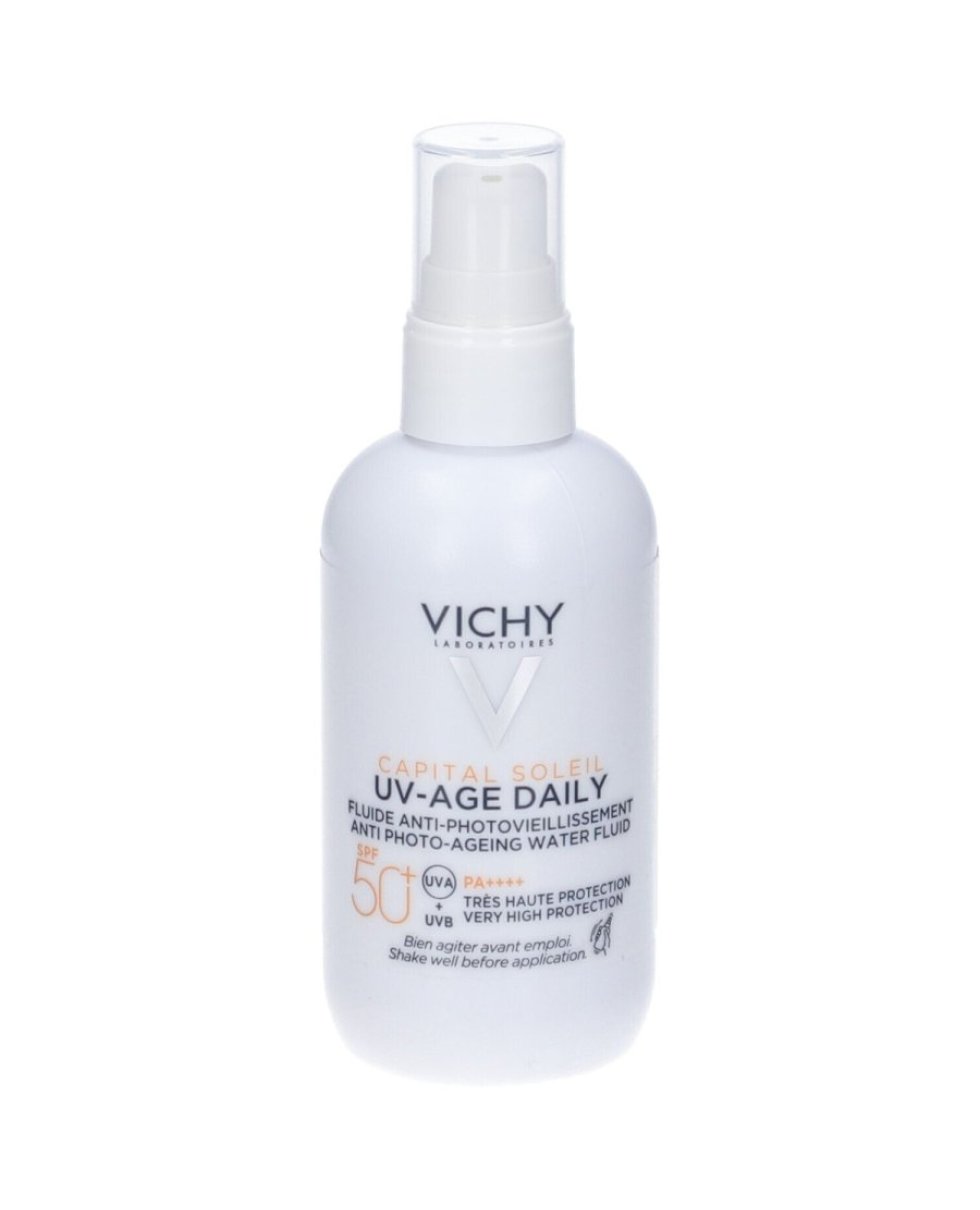Vichy Capital Soleil Uv-Age Fluido Quotidiano Anti-Foto-Invecchiamento Spf50 + 80Ml