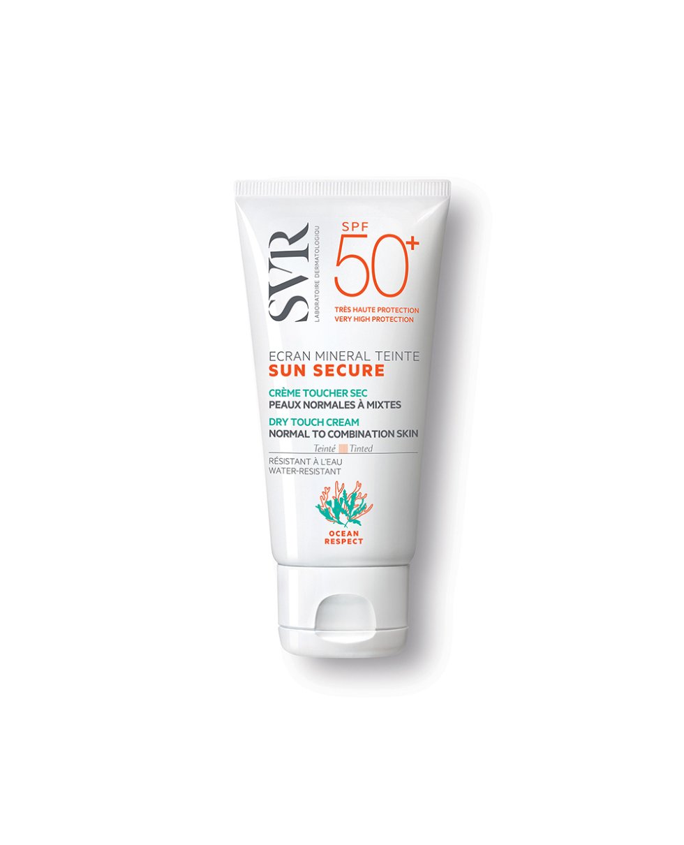 Svr Sun Secure Crema Viso Tinta Chiara Spf50+ Per Pelle Normale O Mista