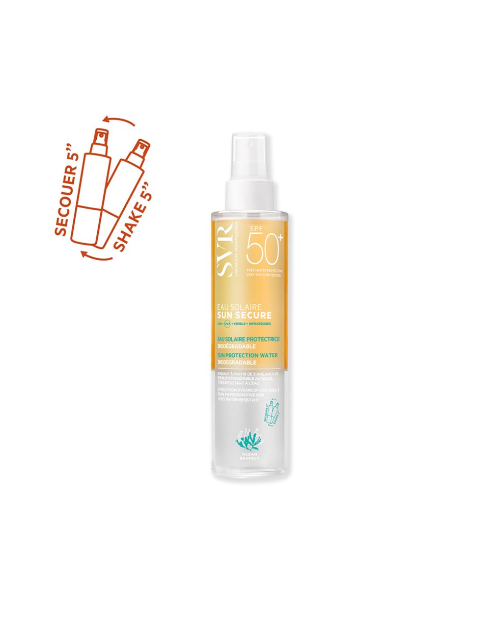 Svr Sun Secure Eau Solaire Acqua Solare Biodegradabile Spf50+