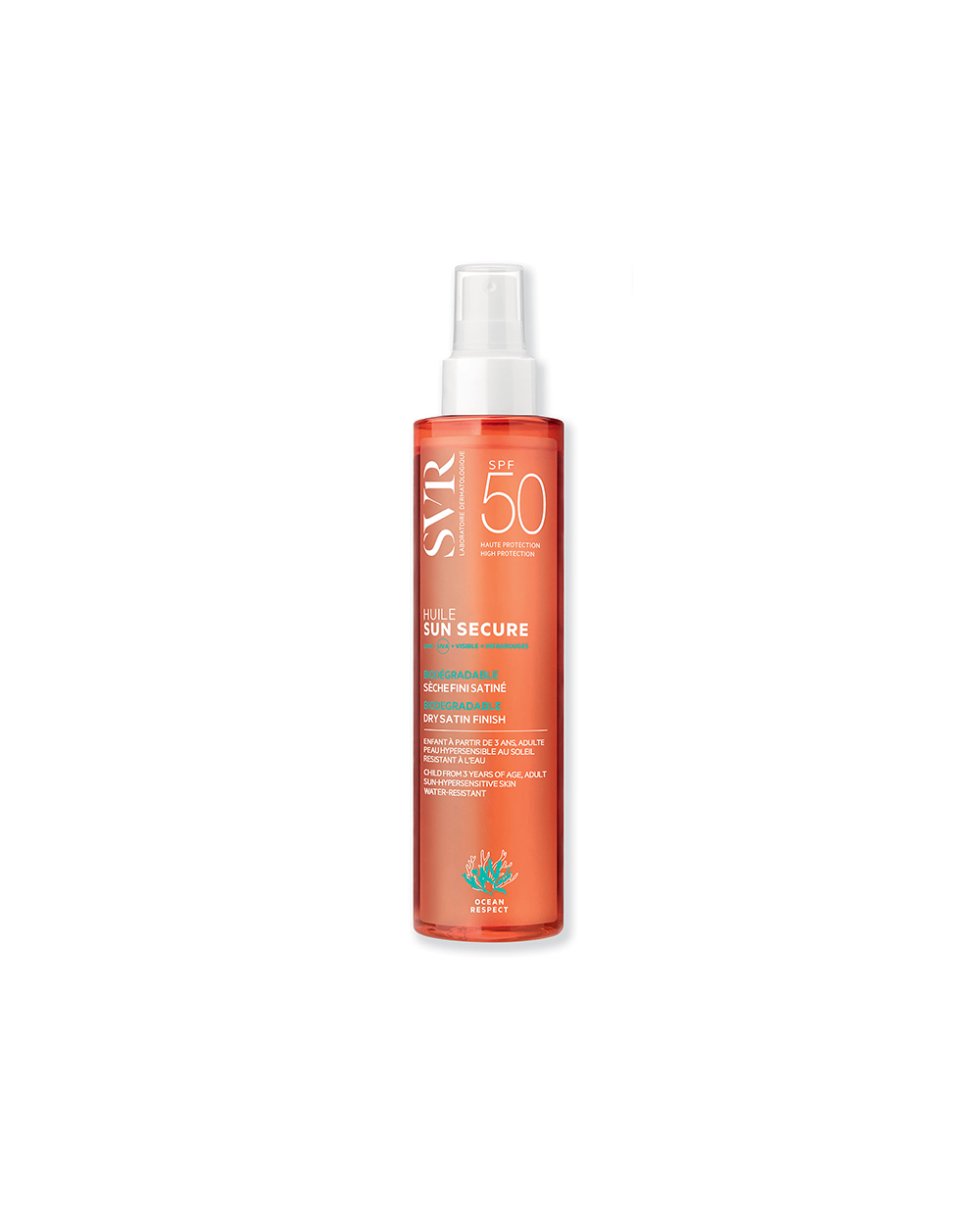 Svr Sun Secure Olio Secco Satinato Spf50+ Nuova Formula