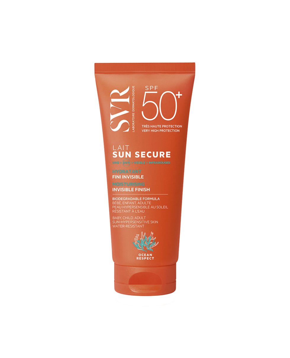 SVR SUN SECURE LATTE IDRATANTE INVISIBILE SPF50+ NUOVA FORMULA 100ML