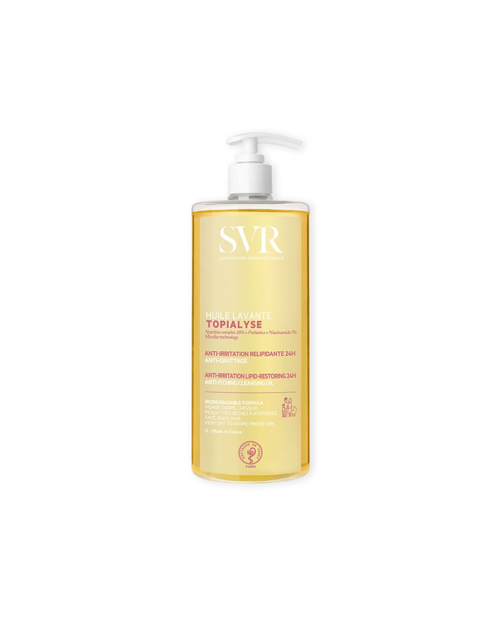 Svr Topialyse Huile Lavante Detergente Anti-Prurito 1L Nuova Formula