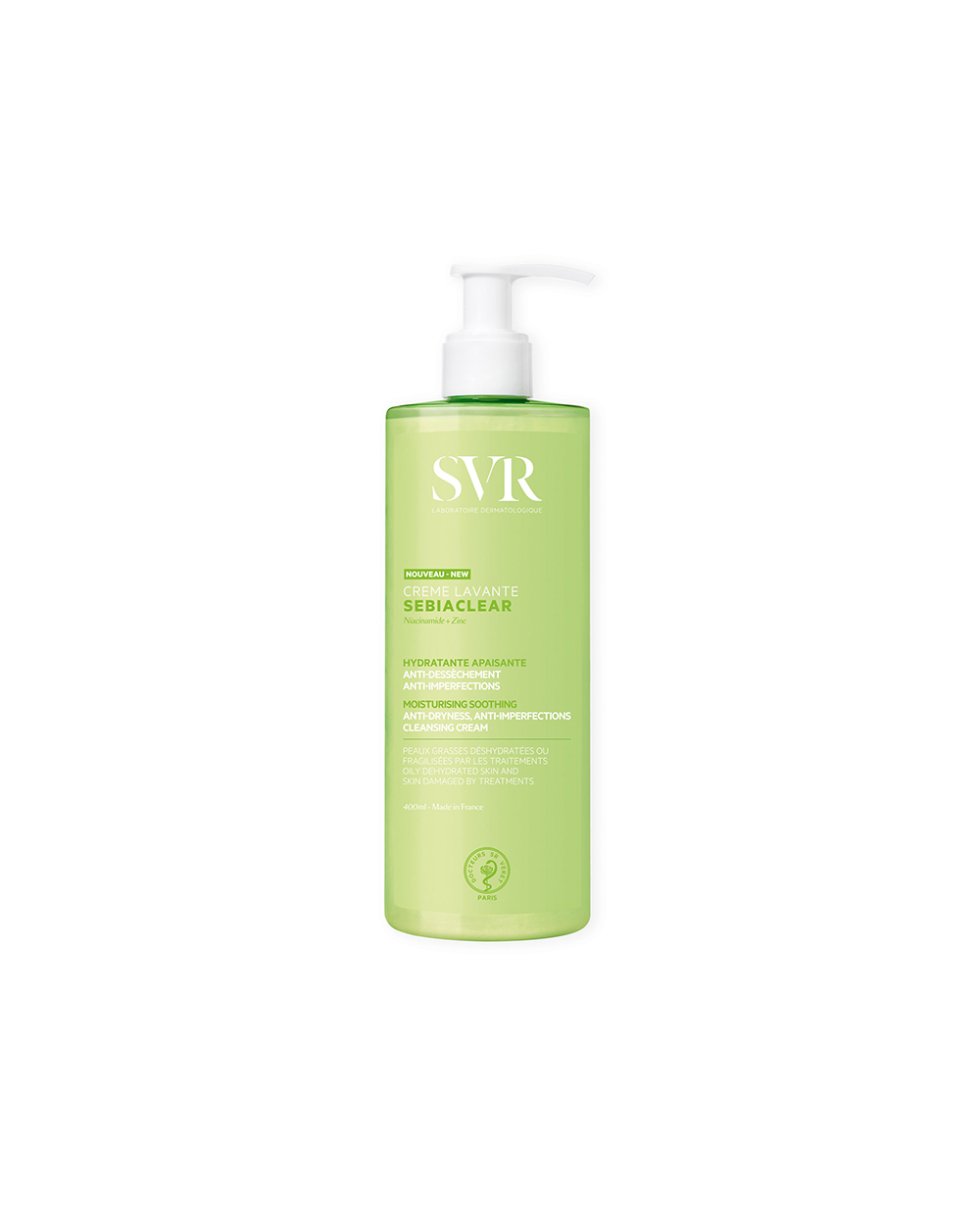 Svr Sebiaclear Creme Lavante Detergente Purificante 400Ml