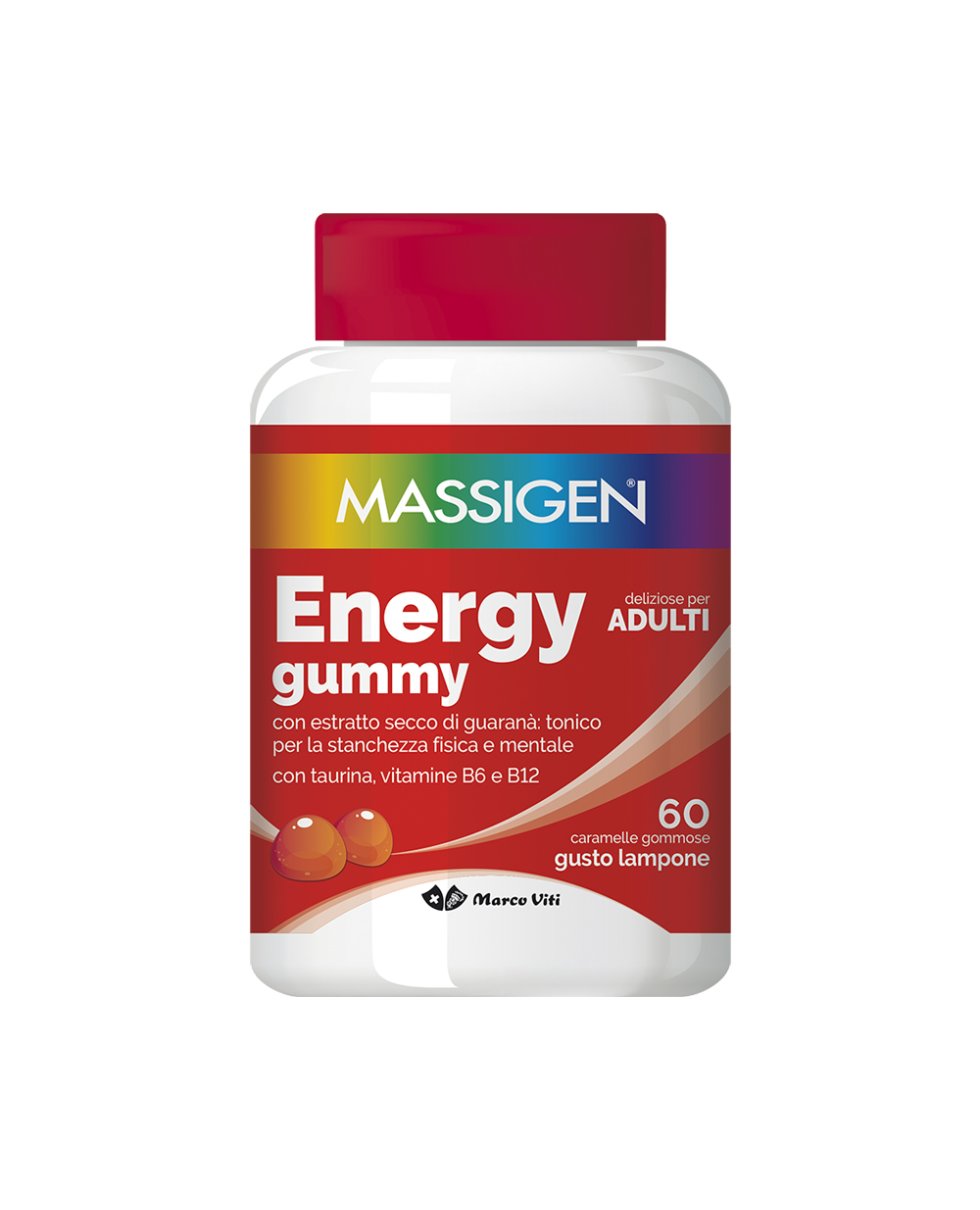 MASSIGEN ENERGY GUMMY 60 CARAMELLE