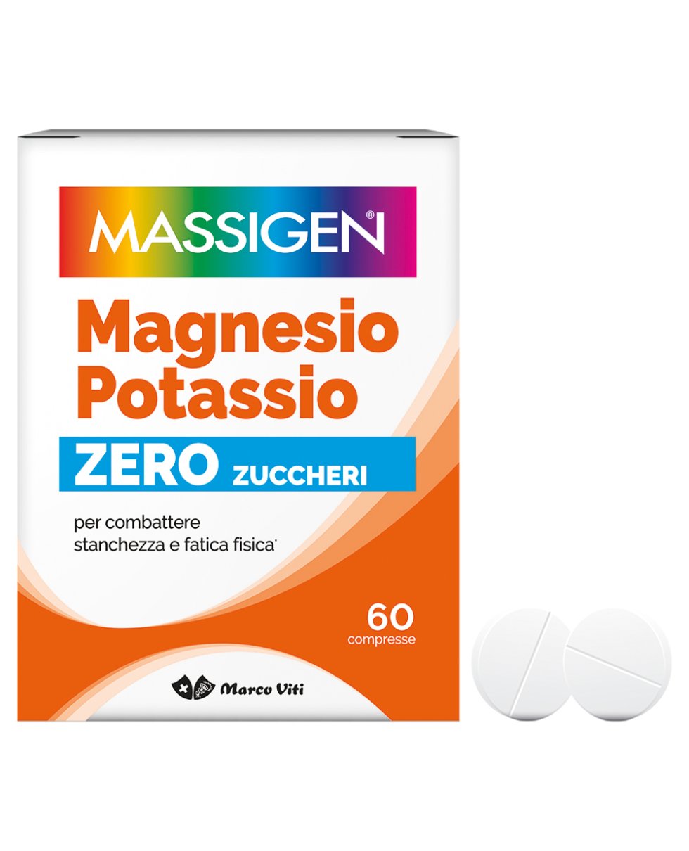 Marco Viti Massigen Magnesio E Potassio 60 Compresse Senza Zucchero