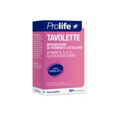 Prolife Integratore Fermenti Lattici 24 Tavolette Masticabili