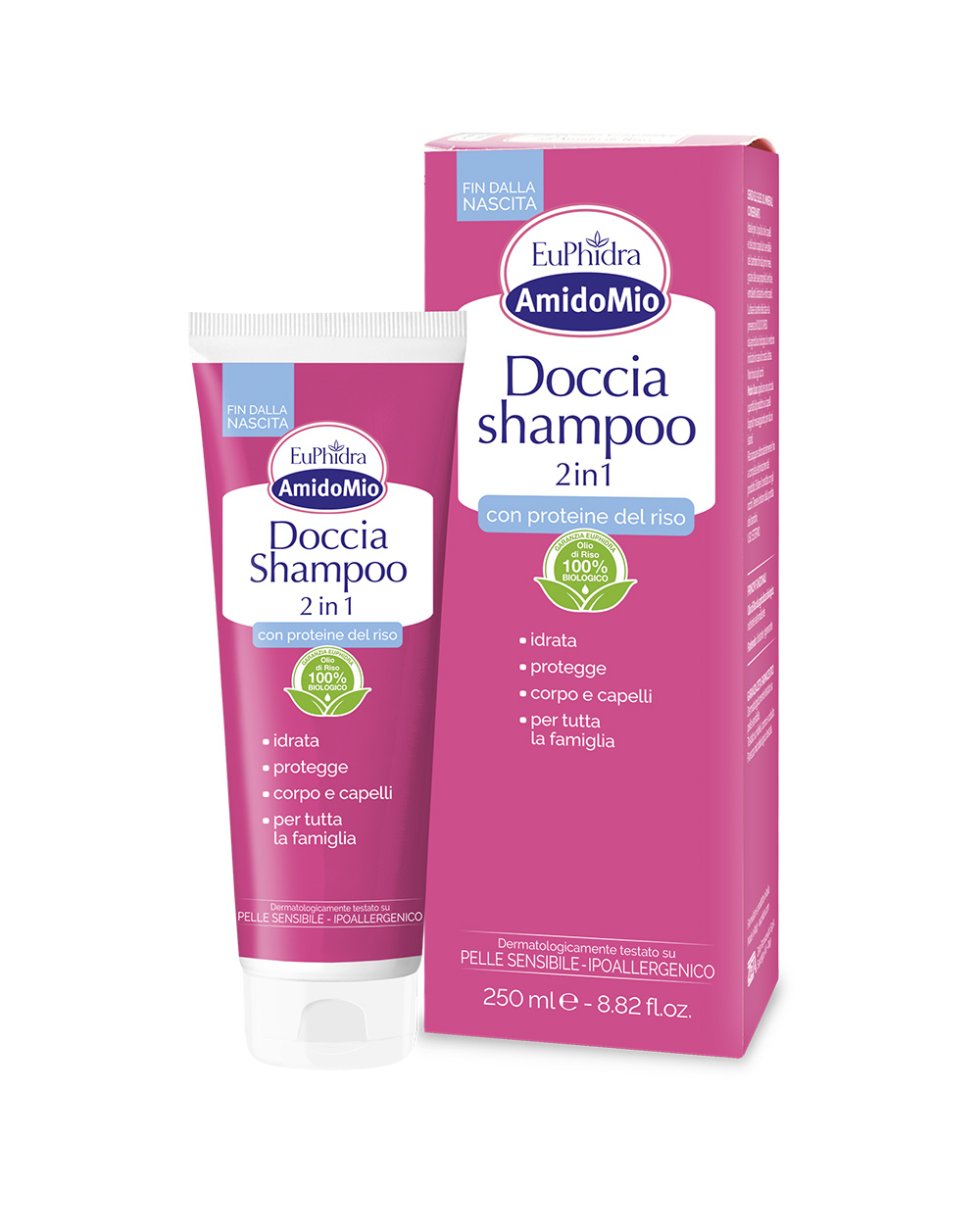 Euphidra Amidiomio Doccia Shampoo 2 in 1 250ml