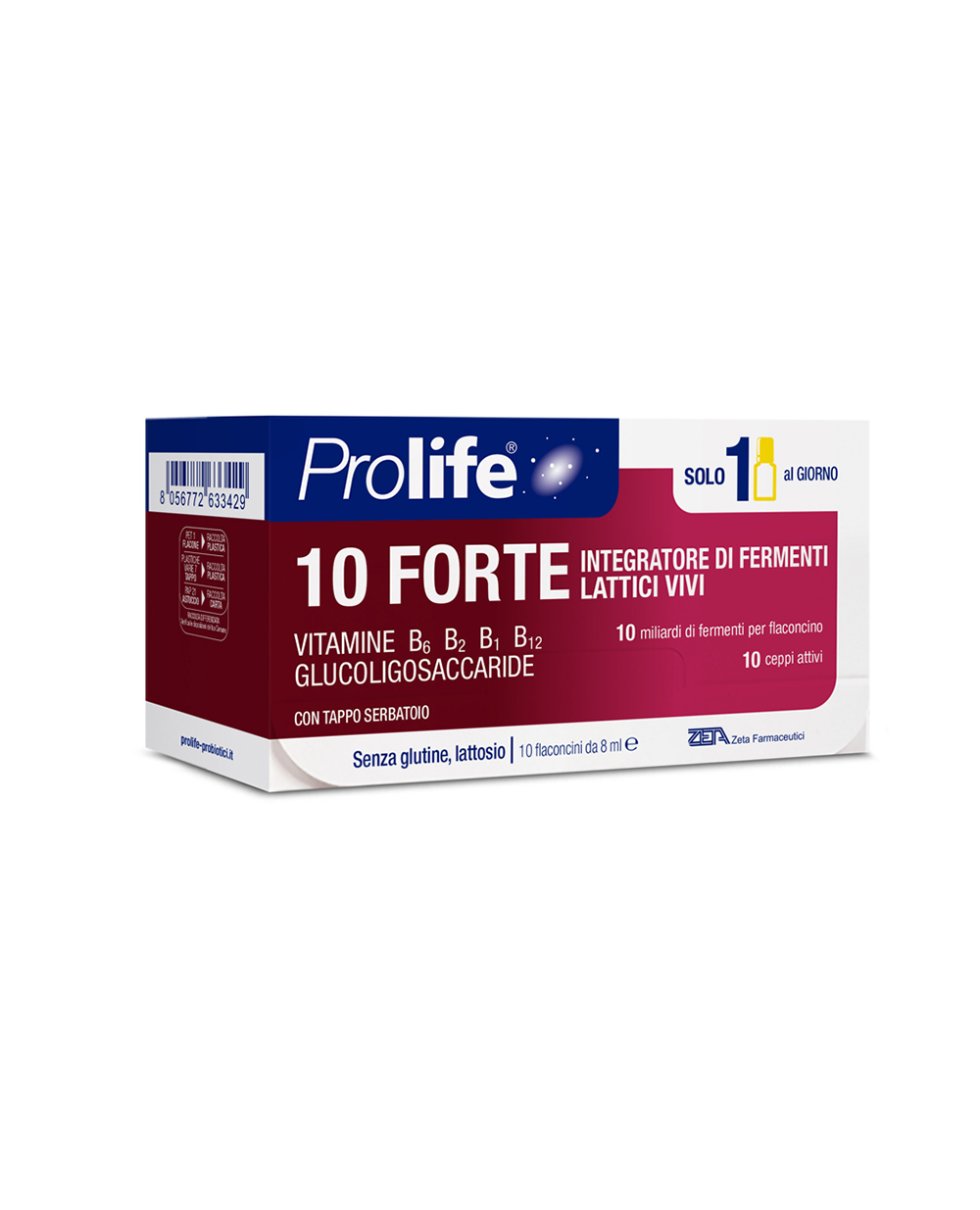 PROLIFE 10 FORTE 10 FLACONCINI DA 8ml