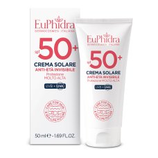 Euphidra Crema solare antietà invisibile 50+ 