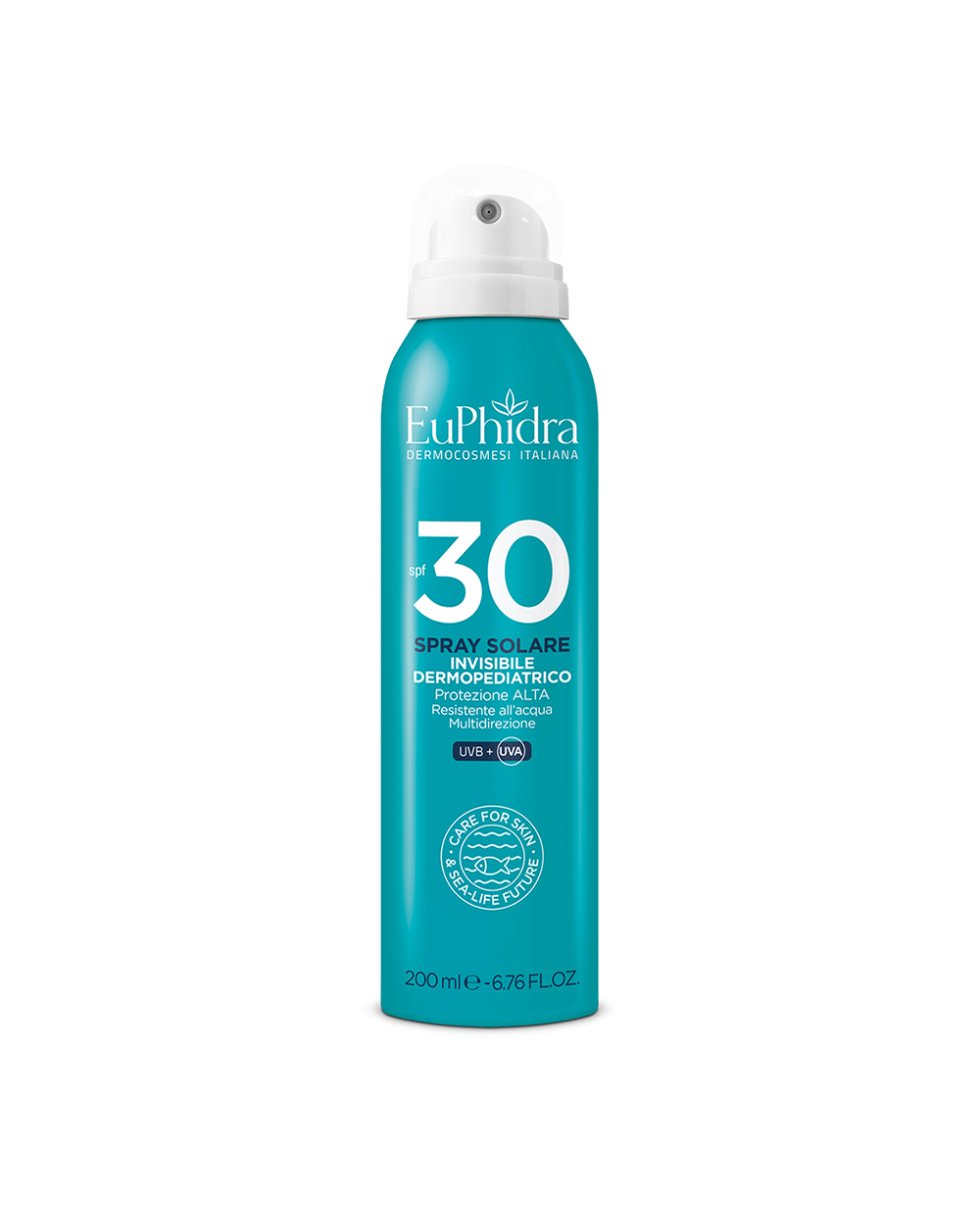 Euphidra Spray solare invisibile dermopediatrico spf 30 