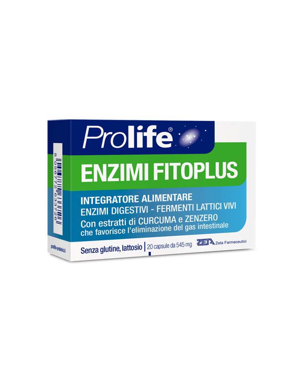 Prolife Enzimi Fitoplus 20 Capsule