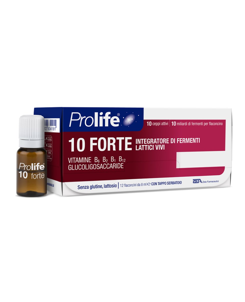 PROLIFE 10 FORTE  12 FLACONCINI DA 8 ML