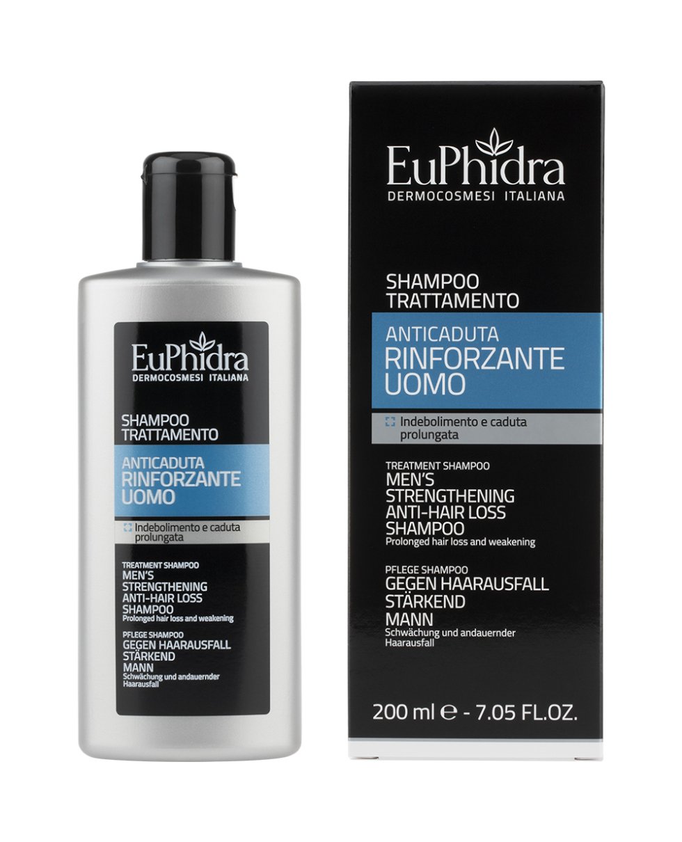 Euphidra Shampoo Anticaduta Rinforzante Uomo 