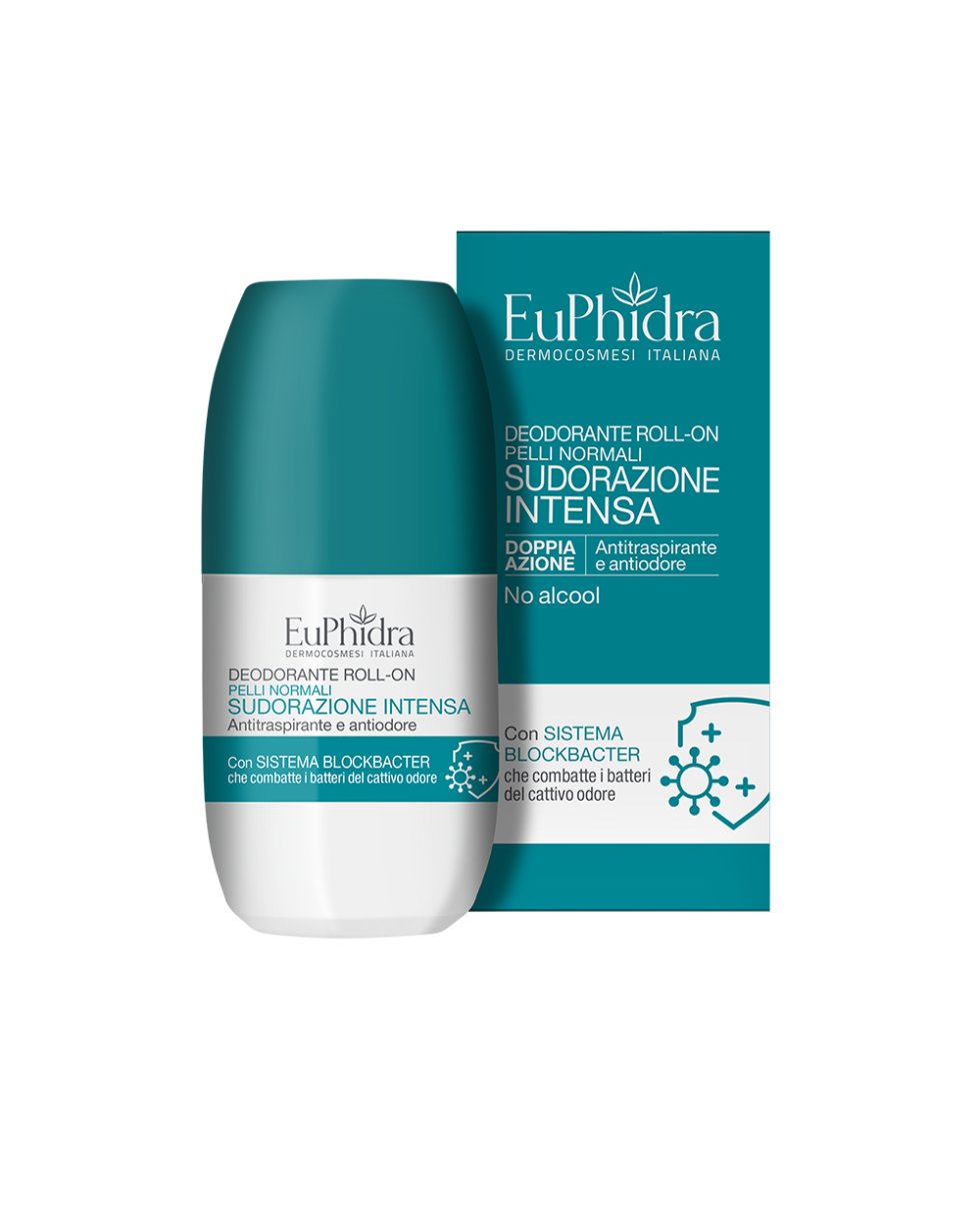 Euphidra Deodorante Roll-On Sudorazione Intensa 